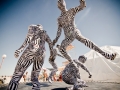 One of the best things about wandering at Burning Man is stumbling upon random happenings like this one.